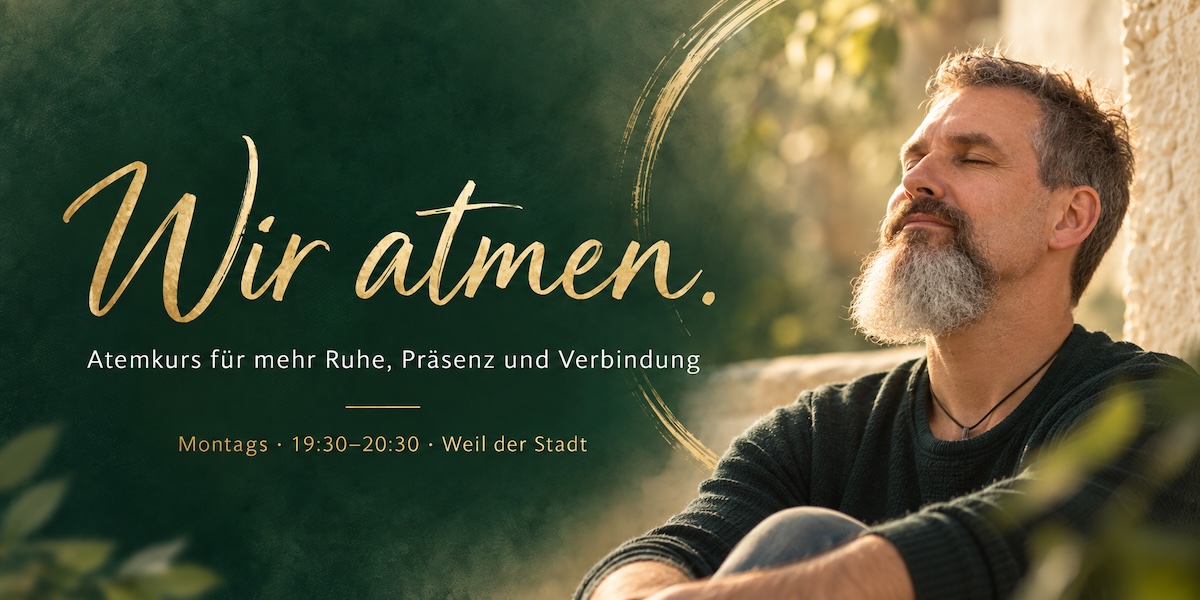 Kursbild Wir atmen: Atemkurs für mehr Ruhe und Präsenz, montags 19:30 Uhr