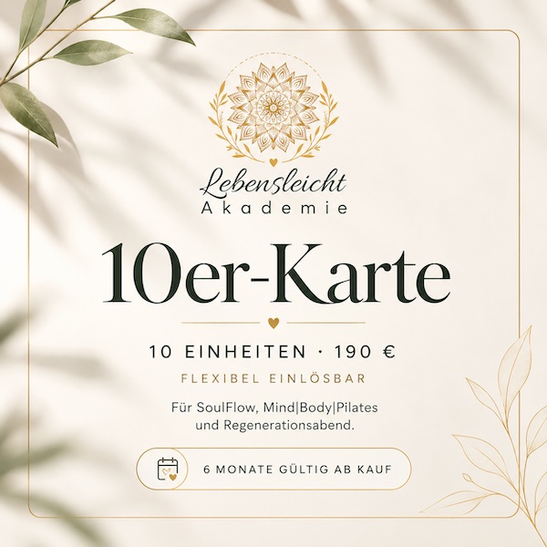 Die Lebensleicht 10er-Karte