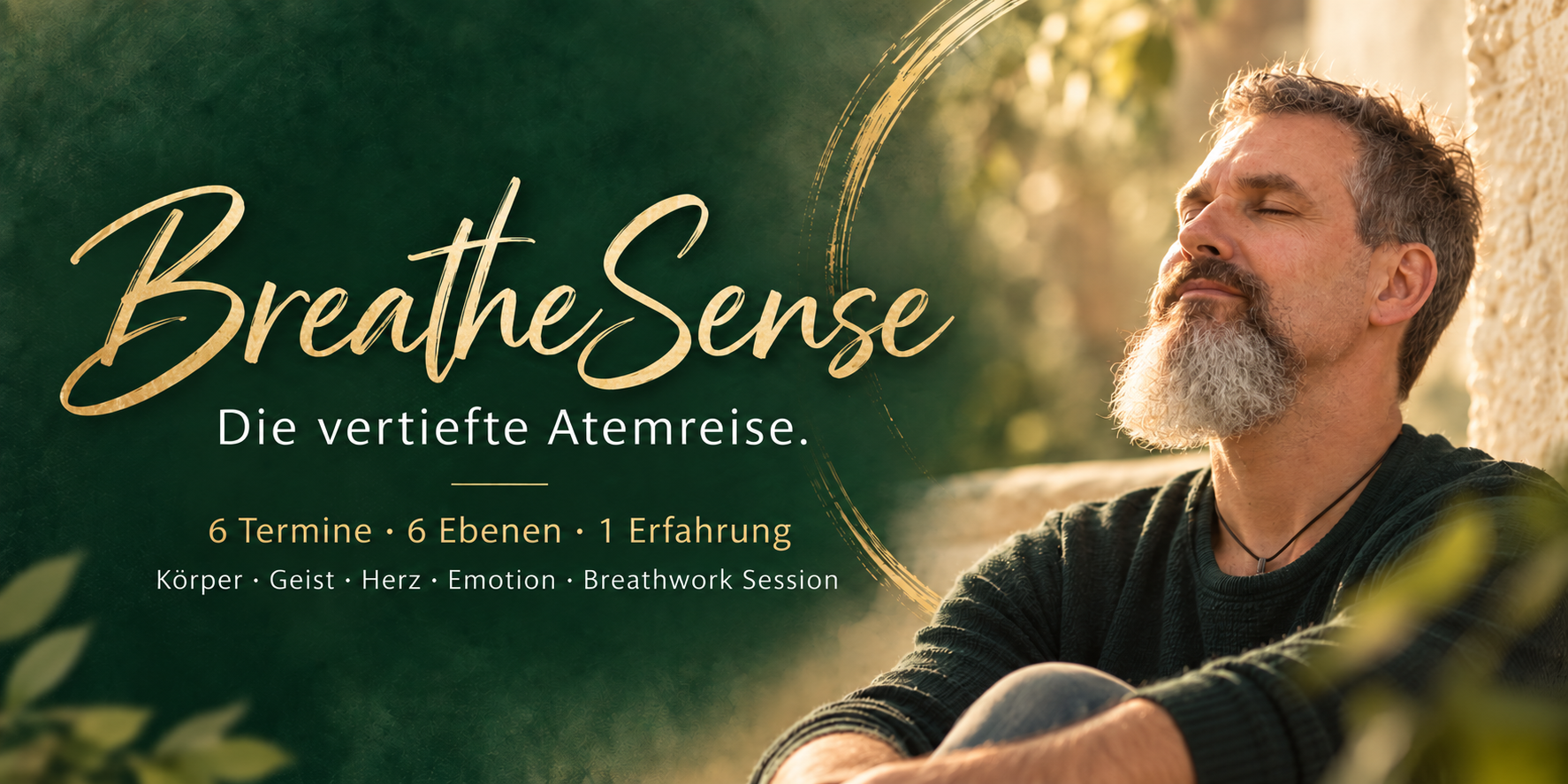 Kursbild Wir atmen - BreatheSense: sechs Montagabende Atemarbeit mit Norman